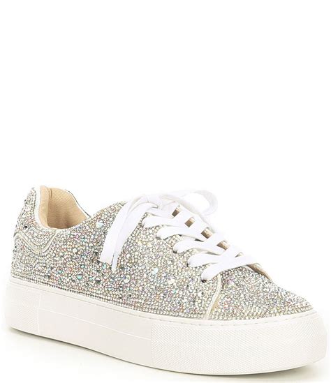 wide width bling sneakers.